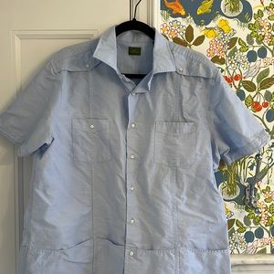 Sid Mashburn Guayabera in Blue